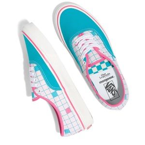 Mongoose X Vans Authentic 44 DX- Turquoise/Pink men’s size 11.5